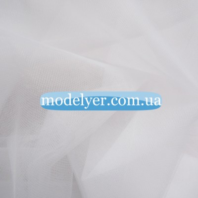 Ткань Фатин жесткий (белый)